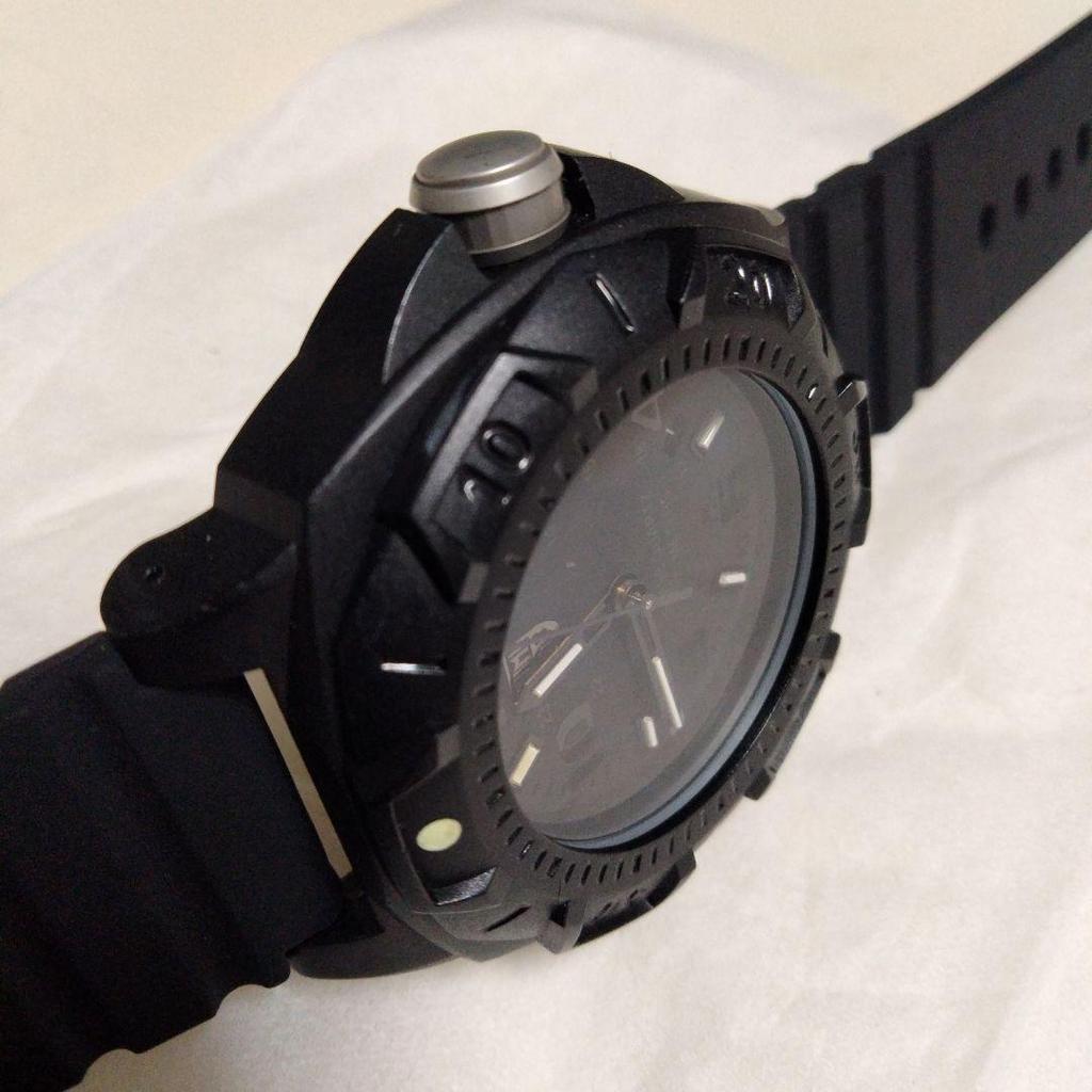 Б/у черные часы Luminox 0200, хорошее состояние