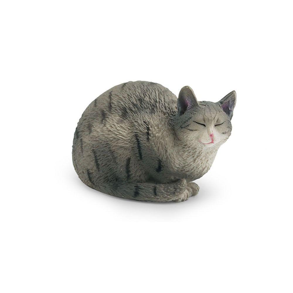 Kids Doll Toy Cat Figures Desktop Decor Cat Ornament Exquisite Cat Model