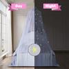 Балдахин для кровати Yousheng с флуоресцентными звездами, дышащая противомоскитная сетка, детская комната, круглая верхняя часть, детская кроватка, палатка, хозяйственные принадлежности