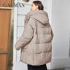 Gasman 2023 модные парки с капюшоном женские большие размеры повседневные женские пуховики с карманами и капюшоном женское пальто верхняя одежда 83367