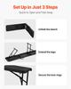 VEVOR Plastic Folding Bench, 6 ft Portable Bench for Outdoor Picnic Party Camping Dining