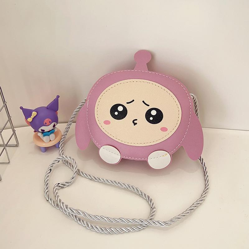 Trendy Pu Lightweight Cartoon Small Bag For Girls Ideal For Daily Use In Bright Colors