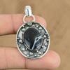 Anniversary Gift For Her Natural Chrysanthemum Gemstone Pendant 925 Silver