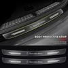 AABIG1 Car Rear Bumper Trunk Load Edge Protector Guard Trim Transparent Sticker For Mercedes benz A B R G Class GLK GLA w204 W251 W463