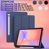 Чехол для планшета Samsung Galaxy Tab S10/S9 FE / S10 Lite 10,9 дюйма / S9 11 дюймов, Ультратонкая защитная обложка с функцией Автосон/Автопробуждение