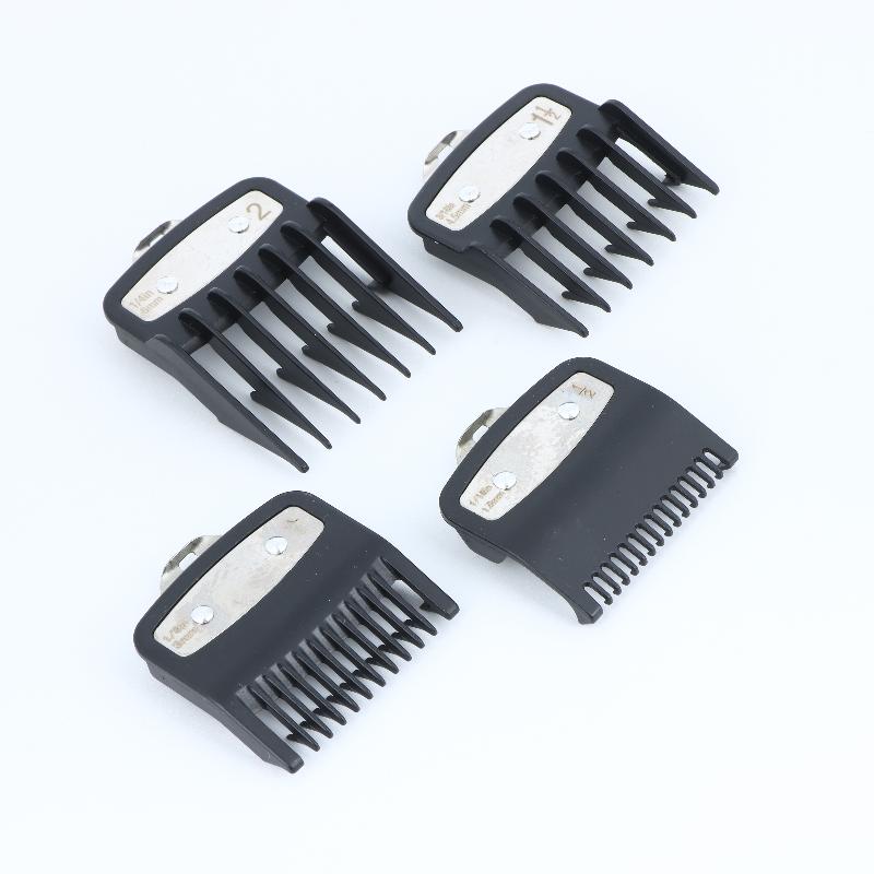 1/2/3/4Pcs Hair Clipper Limit Guard Set Multi-size Guide Combs Portable Trimmer Tools for Travel Daily Hair Grooming