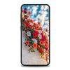 Мягкий светло-розовый чехол с маленьким цветком для Samsung A26 A36 A56 A54 A52 A50 A70 A40 A12 A14 A16 A22 A24 A42 A34 A32 5G A04s A06 5G