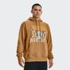 Under Armour Project Rock Johnson Series Training Спортивная флисовая толстовка с принтом Мужские топы Винтаж-коричневый 1367036-277