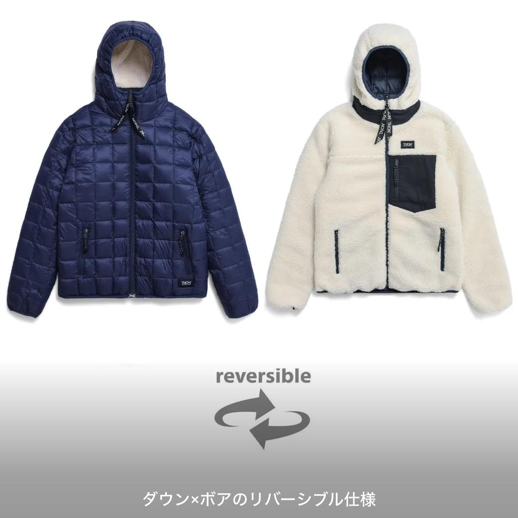 Taion Унисекс Горная Двусторонняя Пуховая Толстовка с Капюшоном и Боа R106MB