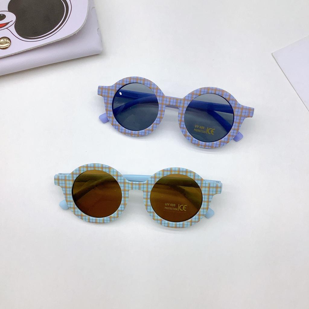 Модные детские солнцезащитные очки с защитой от ультрафиолета, затеняющие вогнутые детские солнцезащитные очки