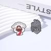 Xiaomi Spanish Jesus Faith Enamel Pin Cartoon Jesus Tu Puedes Estoy Contigo Badge Este Vacío Solo Lo Llena Dios Heart Window Brooches