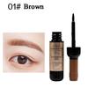 Гель-усилитель для бровей Wine Bottle Peel Off Eyebrow Penhancer, стойкий, не размазывающийся, окрашивающий крем для бровей