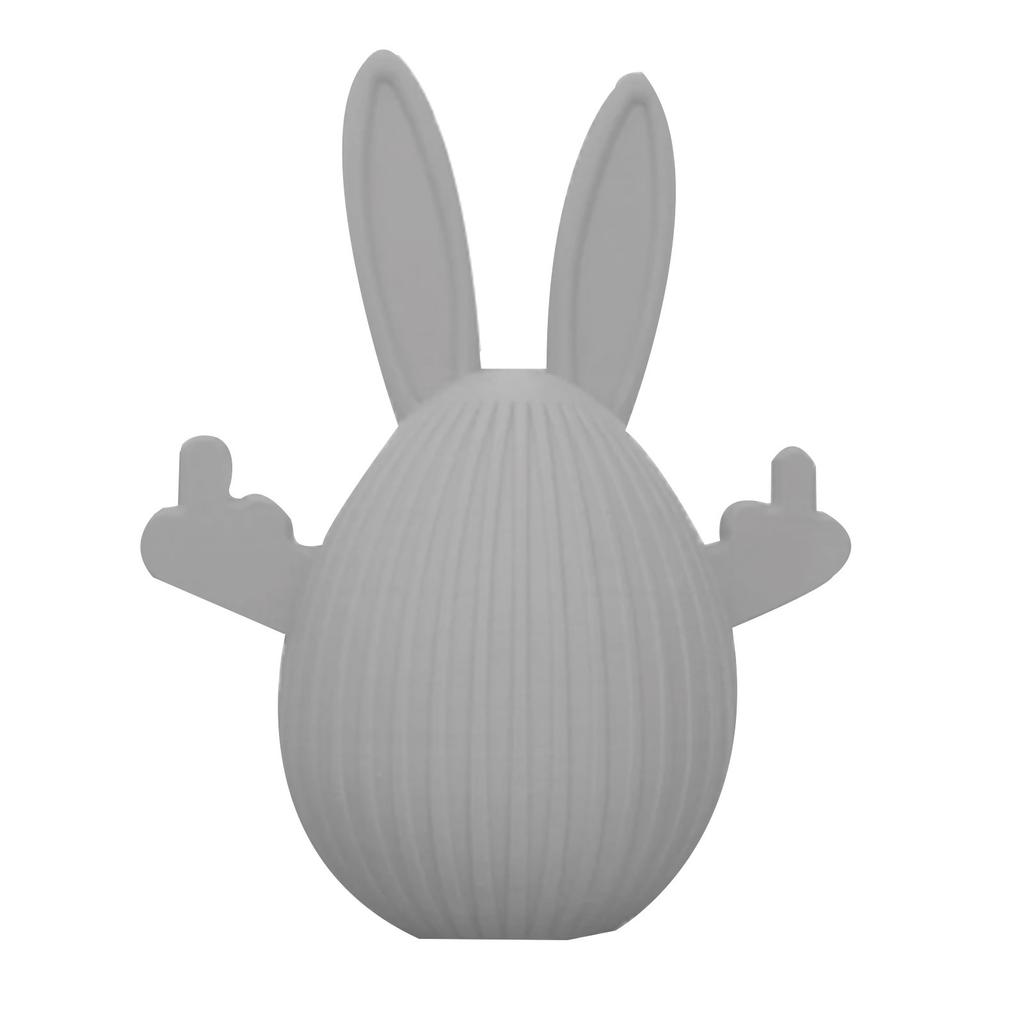 3D-печатный забавный кролик, креативные и интересные украшения
