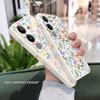 Стильный Цветочный Чехол Для Телефона VIVO V50 V40 V30 V29 V29E V27 V27E V23 V23E V21 V20 Y20 Y12 Y21 Y22 Pro Силиконовый Чехол