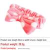 European & American Bow Flannel Hair Band - Wide Edge, Women's Face Wash Headband