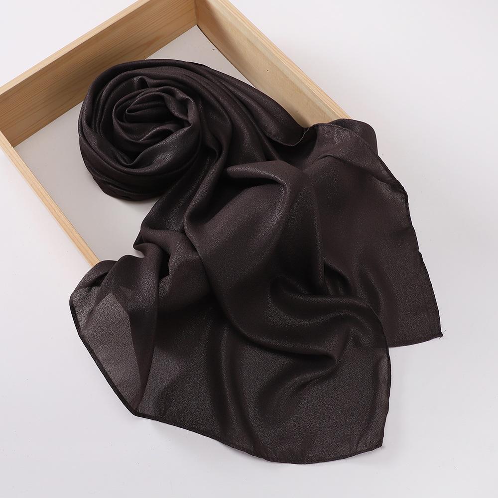 Malaysia's New Women's Head Scarf, Pearlescent Yarn Series Scarf Shawl