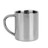220ml Drinking Cup Double Wall Stainless Steel Coffee Mug with Handle Travel Camping Coffee Tea Milk Cup for Kids