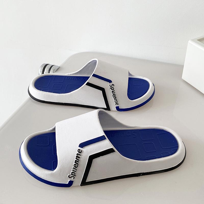 Мужские тапочки 2024 года: Модный, стильный и универсальный. Износостойкий и нескользящий, идеально подходит для использования на открытом воздухе дома или в общежитиях.