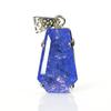 CERTIFIED Natural Purple Tanzanite 41 Ct Sterling Silver Fancy Gems Pendant AI-107-NS