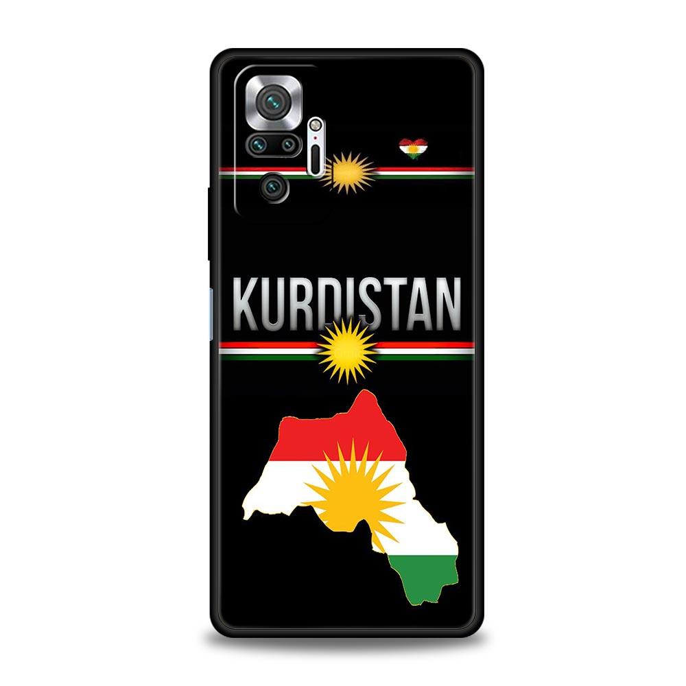 Чехол для телефона Флаг Курдистана K-Kurdistan для Xiaomi Redmi Note 14 13 12 5G 11 10 Pro Plus 4G 9S 9 14C 13C 12C 10C 9C 9A Мягкий чехол из ТПУ