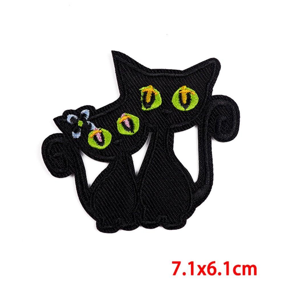 Applique Cat/Animals Patch Sewing Clothing Thermoadhesive Patches Cute Iron on Patches