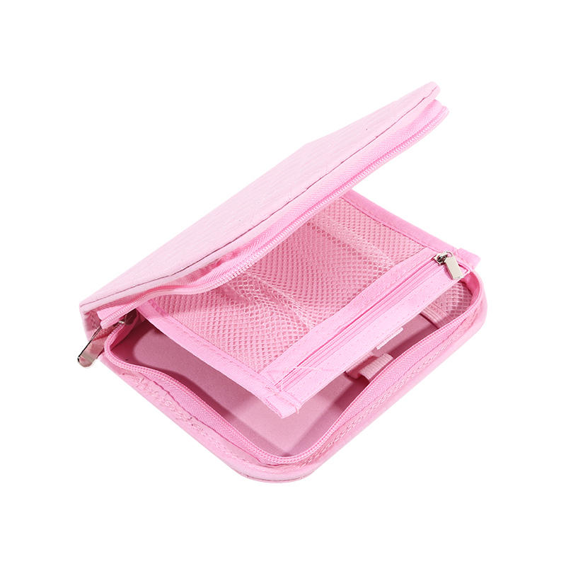 Сумка для инструментов для ручного вязания Аксессуары Набор крючков для вязания с DIY печатным органайзером для хранения пряжи и спиц Портативный чехол для набора для вязания крючком