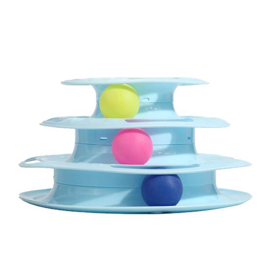 Игрушка-тарелка для кошек Встроенные шарики Креативные развлекательные Устойчивы к царапинам Устойчивы к укусам Избавляют от скуки Снимают стресс