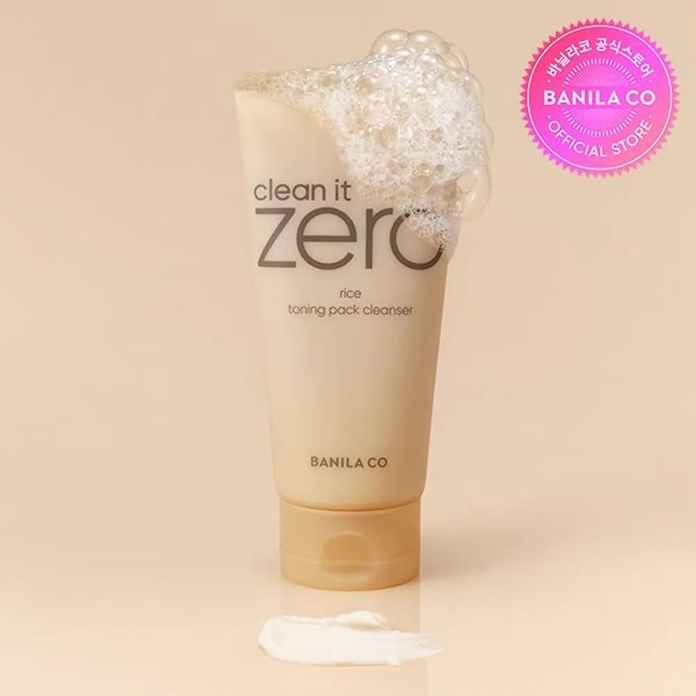 Очищающий тонизирующий крем-маска Clean It Zero Rice 180 г