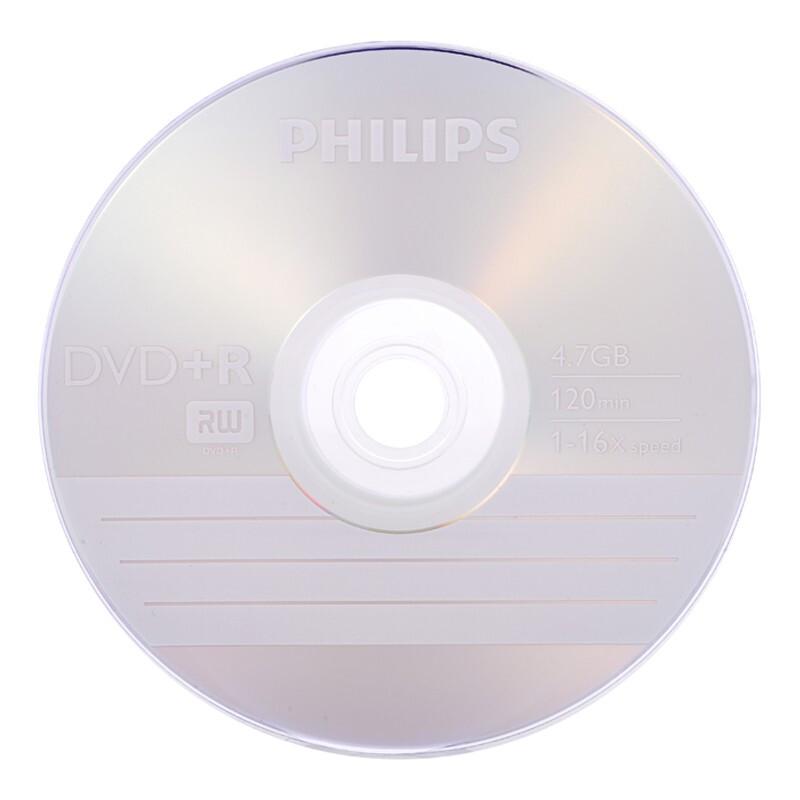 Philips DVD+R 16x 4,7 ГБ Пустые диски Упаковка-шпиндель