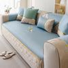 Матовый диванный чехол из ледяного шелка новый летний летний диванный чехол все включено универсальный чехол противоскользящий диванный чехол полотенце
