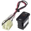 Car Seesaw Switch IS-540 LED Illuminated [ON-OFF] (HINO DUTRO with Harness)
