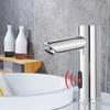 Induction Electric Basin Faucet 304 Stainless Steel Bathroom Sink Infrared Automatic Handsfree Faucet Water Saving Sensor Touch Faucet New