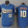 Milwaukee Brewers 2026 City Edition 10 Frelick Blue Baseball Jersey Embroidered Authentic Fan Apparel