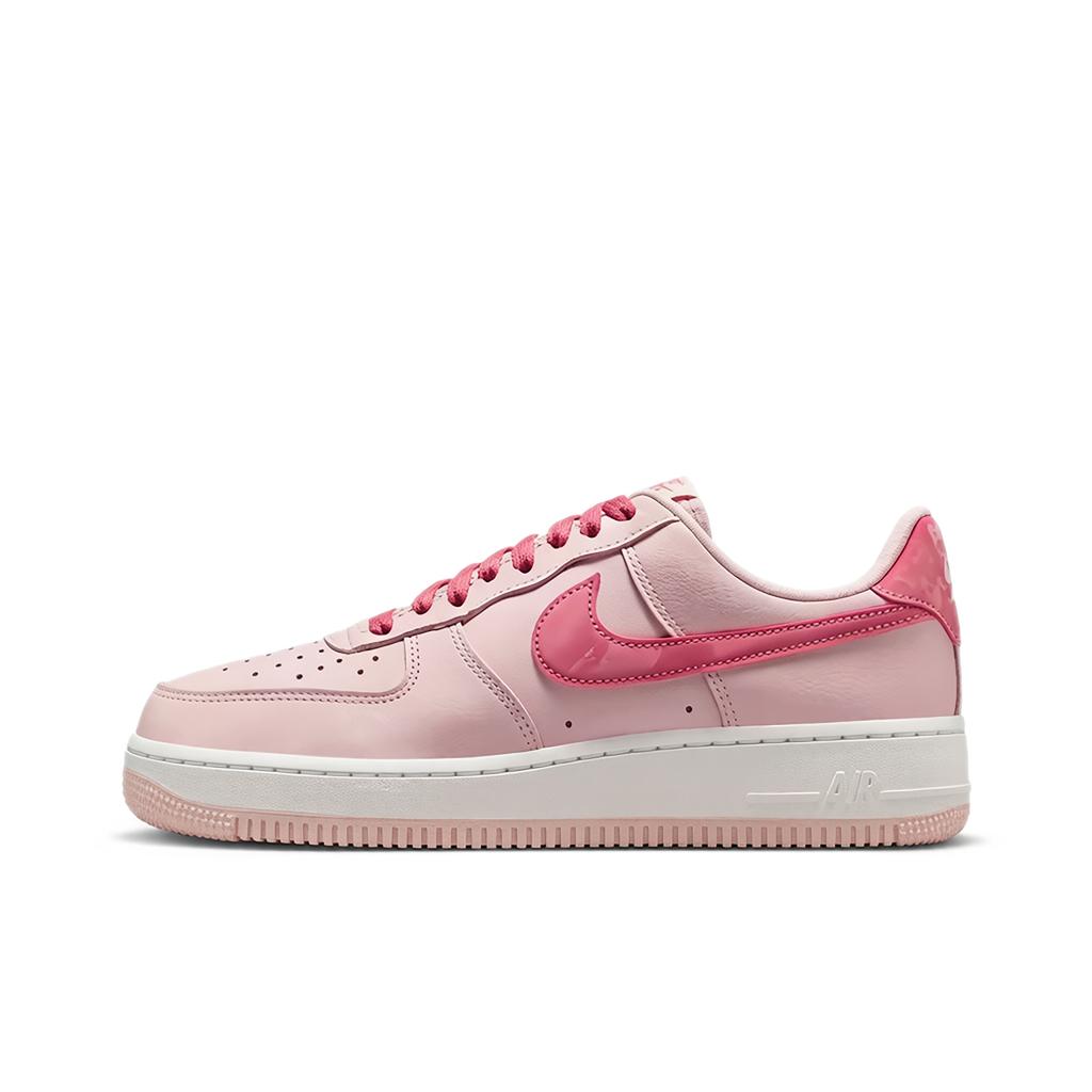 Nike Nike Air Force 1 Heartbeat Pink Заказ Низкие Скейтбордические Кроссовки Женские Розовые IO8755-600(team2440-)
