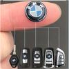 Металлическая эмблема с логотипом автомобиля Наклейка-украшение для BMW Performance Alpina E46 E60 E90 E39 E87 E36 E92 E70 E91 X3 X5 X1 X2 X4 X6 X7
