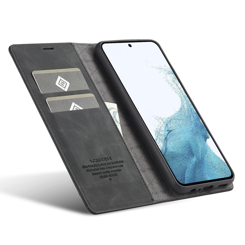 LC.IMEEKE Для Samsung Galaxy A34 5G Защитный чехол для мобильного телефона из ПУ кожи, откидной, фолио, кошелек, подставка, с магнитной фиксацией