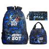 Новый мерч по игре Astro bot, печать, школьный рюкзак для начальной и средней школы, внешняя торговля, досуг, детский пенал, сумка для ланча