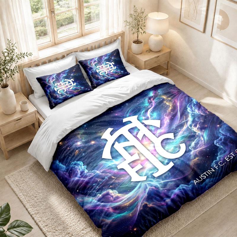 Bedding Set 1 Duvet Cover 2 Pillowcases Tottenham Hotspur Print Bedroom Home Decoration