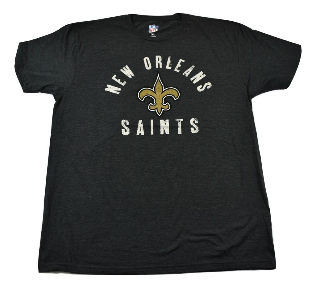 NFL Team Apparel Mens New Orleans Saints Football Shirt NWT Small