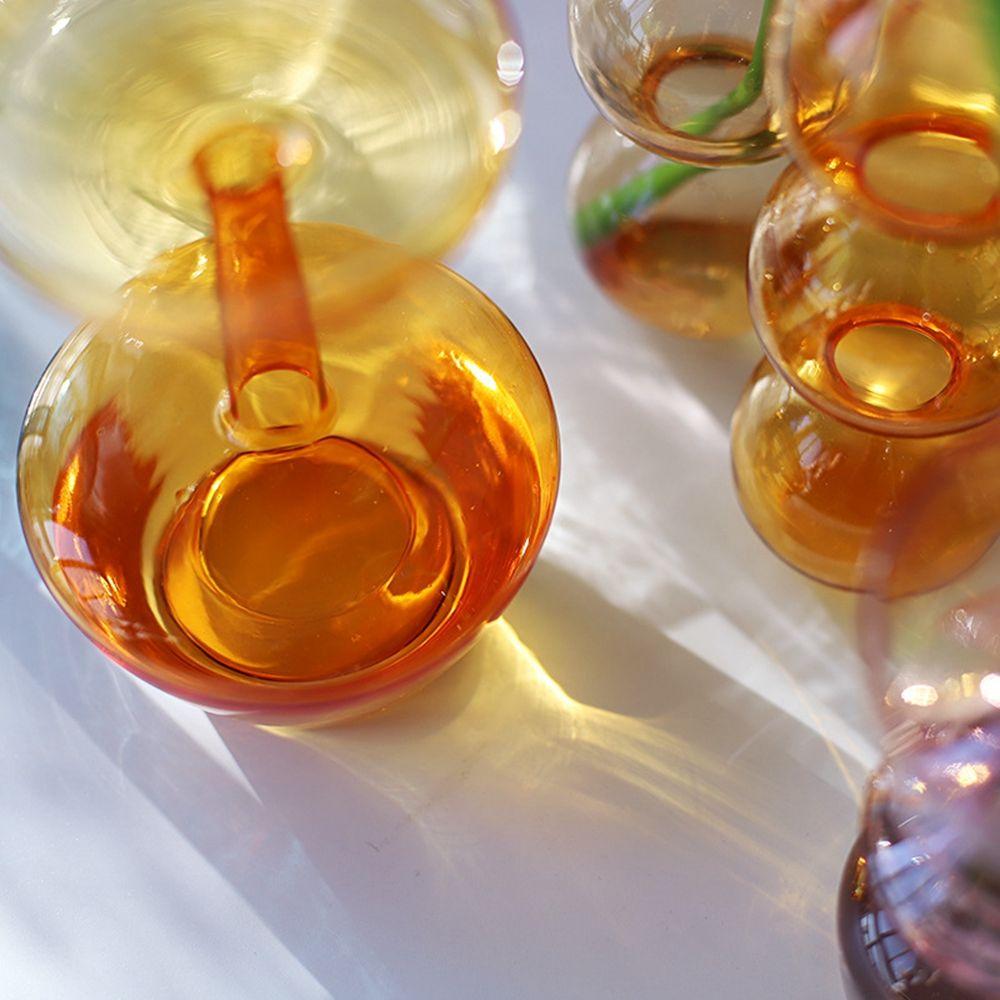 Room Flower Pot Flower Decoration Glass Bottle Home Decoration Flower Vase Table Decor Glass Vase