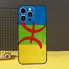 Amazigh Berber Flag Funda For iPhone 12 13 Mini 11 14 16 15 Pro Max XS X XR 7 8 14 16 15 Plus Phone Case