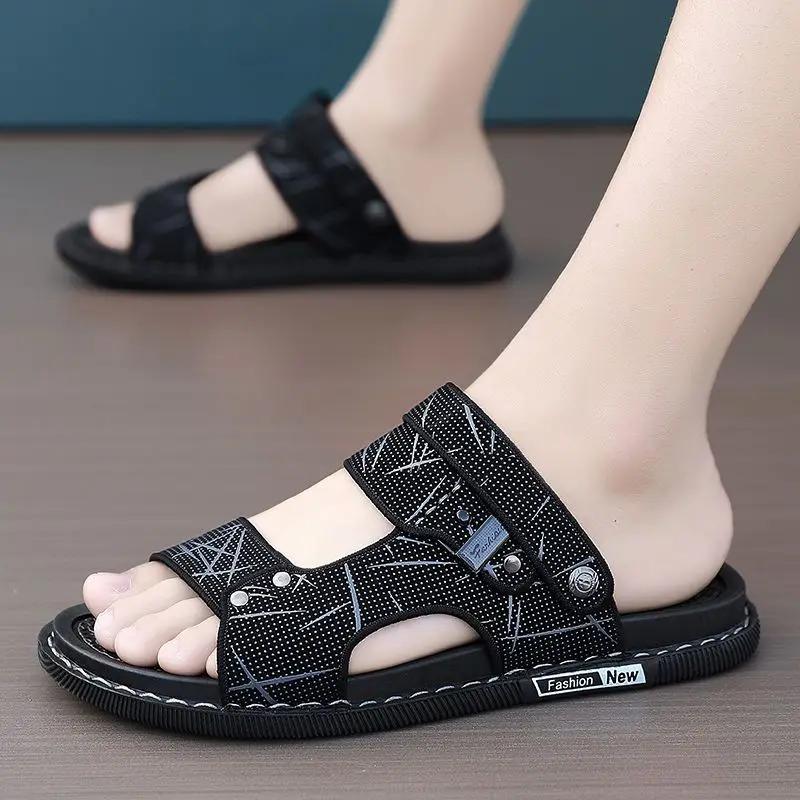 Обувь для мужчин, повседневное использование, спорт, лето 2024, беговые сандалии, новая мода, распродажа, 39, дизайн, роскошь, поступление, большой размер H, низкая цена V