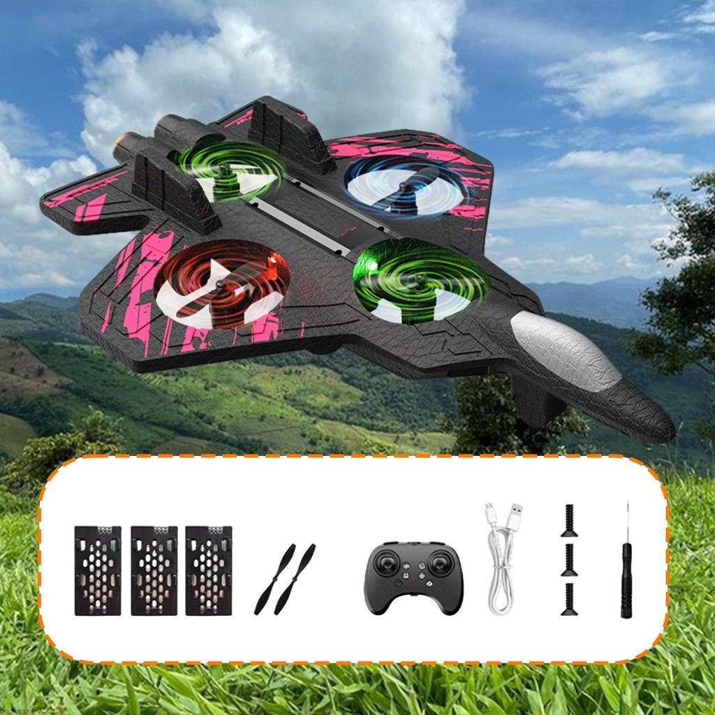 Foam Remote Control Airplane RC Speed,Easy to 360° Flip Aircraft Fighter Jet