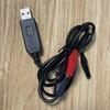 Зажимы типа «крокодил» USB-вход 5 В 2 А на выход 9 В 0,6 А, адаптер питания, кабель для камеры безопасности и беспроводных маршрутизаторов