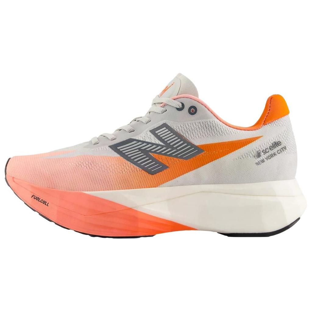 New Balance Fuelcell Supercomp Elite V5 Tcs Nyc Marathon Classic Versatile Breathable Running Shoes Men Sneakers Orange White MRCELNY5