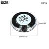Uxcell 8 шт. 2 Вт 8 Ом Маленький динамик Металлический корпус Круглый Внутренний Микро Магнитный Динамик Мини Динамик для DVD EVD Мультимедиа Мобильный Портативный Рекламный