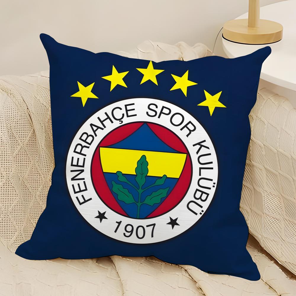 Крутая наволочка FF FenerbahceS из натурального льна, двусторонняя печать, декоративная наволочка для дивана, дома