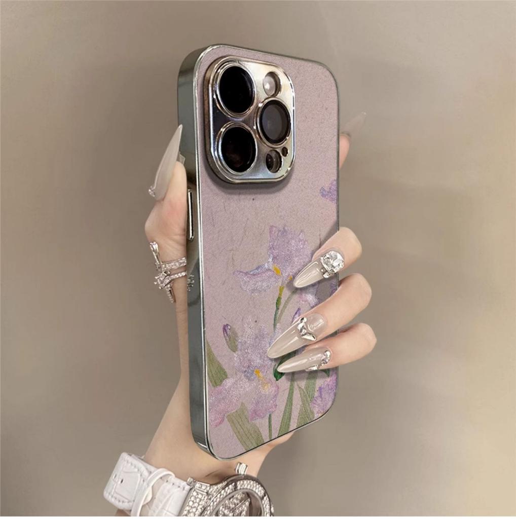 Antique iris is suitable for Apple 16Pro mobile phone case iPhone new all-inclusive lens anti-drop