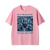 Daddys Little Kitten Wolf Funny Gothic Meme Graphic T Shirt Unisex Vintage Oversized T Shirts Unisex Casual Tops Tshirt Streetwear