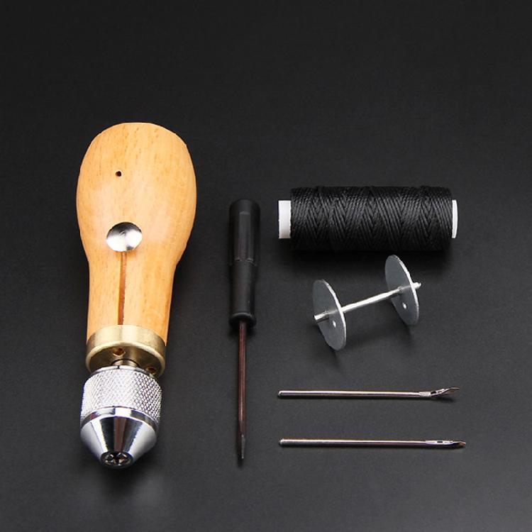 Набор для шитья по коже Вощеные нити для DIY Кожевенное ремесло Кожевенные принадлежности